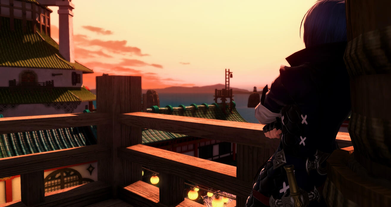 An Evening in Kugane...